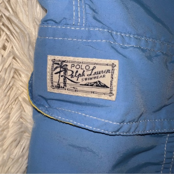 Polo Ralph Lauren Men’s Blue & White Swim Trunks – XL - Picture 6 of 11